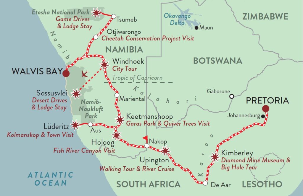 Rovos Namibia Safari Rail Tour by Tales from Africa Travel